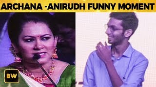 Archana&#39;s Ultimate Fun with Anirudh - Crowd Reacts CRAZY | TN
