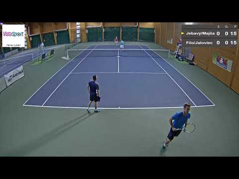 Jebavý/Majšajdr vs. Filo/Jaloviec - 23.1.19 - ČF čtyřhry - HMČR Milovice - dospělí - muži