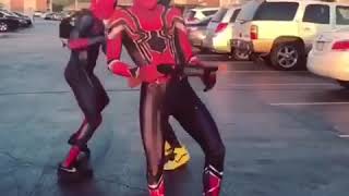 THIS IS AMERICA CHALLENGE 🔥🔥 By MARVEL CHARACTERS 🔥💯 Lit 🔥