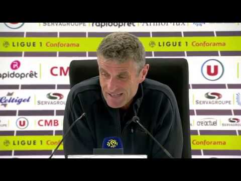 EA Guingamp - Nîmes Olympique (2-2) : Conférence de presse