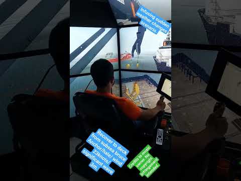 Offshore Crane Operator Training Course Competency G-5 #offshorecrane #G5 #Crane training