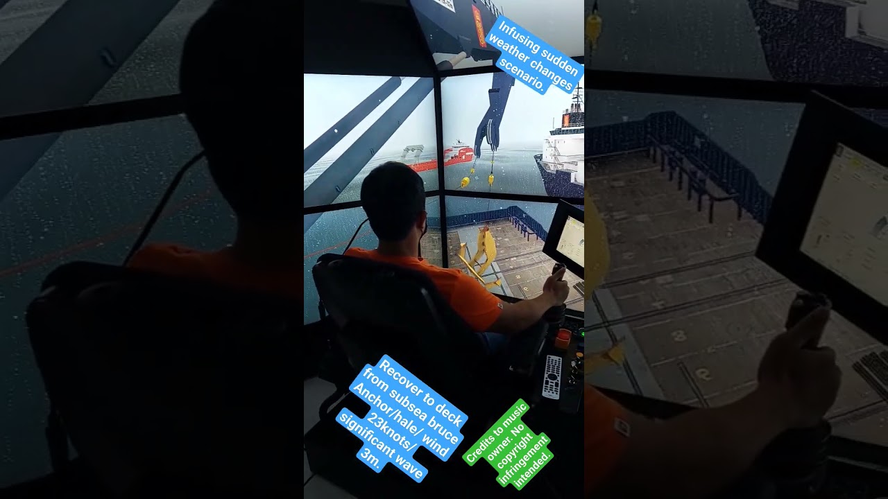 Offshore Crane Operator Training Course Competency G-5 #offshorecrane #G5 #Crane training