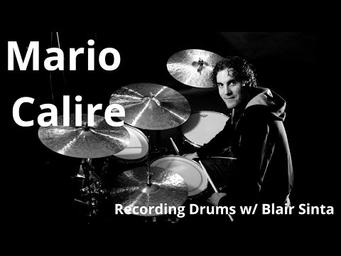 Recording Drums w/ Blair Sinta - Mario Calire of The Wallflowers, Ozomatli, Lyle Workman.
