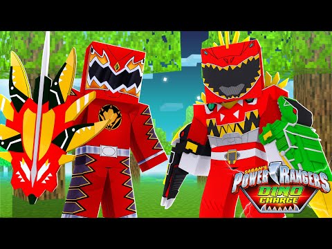 Minecraft: OS SUPER RANGERS VERMELHOS - POWER RANGERS DINO CHARGE Ep.21 ‹‹ P3DRU ››