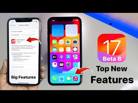 iOS 17 Beta 8 iPhone 11 - Top New Features iOS 17 Beta 8