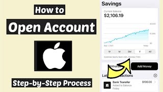 🍎 Create Apple Savings Account | How to open and set up your Apple Card Savings account | Sign up