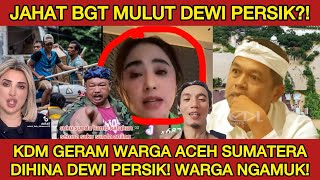 Download lagu KDM GERAM DEWI PERSIK SINDIR KORBAN BANJIR ACEH SUMATERA‼️ACEH ITU BRISIK⁉️WARGA NGAMUK!! mp3