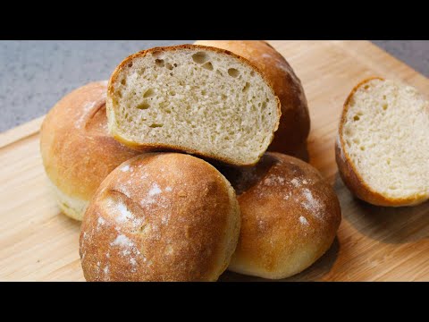 Easy Homemade Bread Rolls | Pain Maison