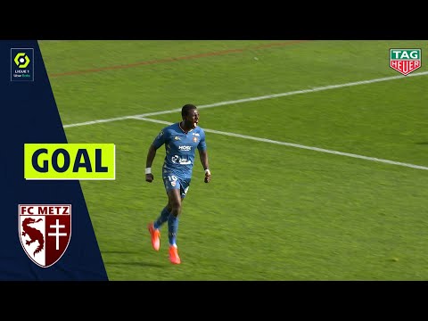 Goal Mamadou Lamine GUEYE (15' - FC METZ) NÎMES OLYMPIQUE - FC METZ (0-1) 20/21