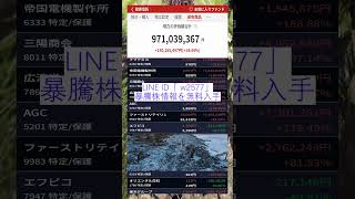 #日本株 #株初心者 #株式投資 #投資の勉強 #資産運用 #お金の勉強 #資産形成 #配当金活 #長期投資