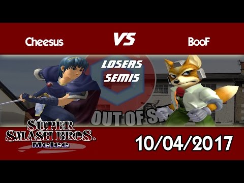 Swine Out of Shield - BooF (Fox) vs Cheesus (Marth) - SSBM Losers Semis