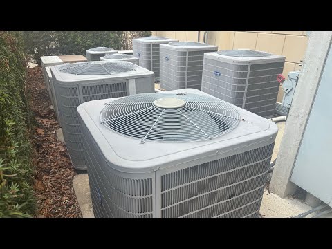 Several 2014-2015 Carrier Performance and Comfort heat pumps and ductless minisplits! (Some running)