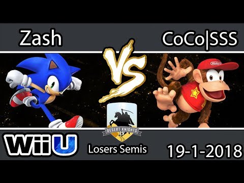 DK4 - Losers Semi- CoCo| SSS (Diddy) vs Zash(Sonic) -19-01-2018