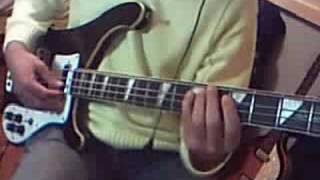 preview picture of video 'With a Little Help From My Friends - The Beatles Bass'