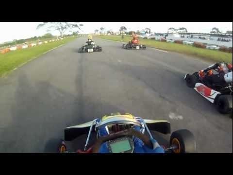 RÔMULO JÚNIOR onboard 1a Etapa PE PB de Kart 2012 Kartódromo Tamboril 1a Parte