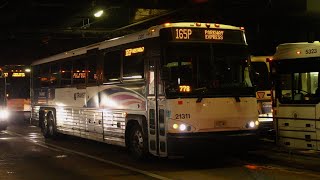ᴴᴰ⁶⁰ Front POV: NJT Route 165P Parkway Express Westwood onboard a 2021 MCI D4500CT