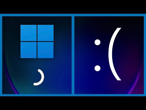 Windows 11 Startup + Crash Screens