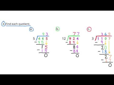 😉 6th Grade, Unit 5, Lesson 10 "Using Long Division" |  Illustrative Math