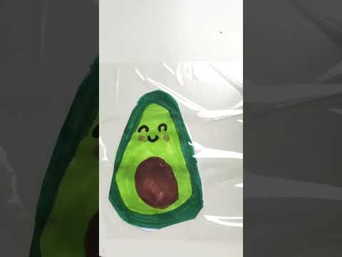 Squishy en papier avocat 🥑