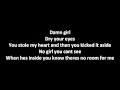 All American Rejects - Damn Girl - LYRICS