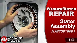 Diagnostic and Repair - Stator Assembly - LG Washer Dryer Combo unit