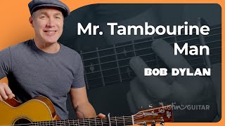 Mr Tambourine Man by Bob Dylan | Easy Guitar Lesson