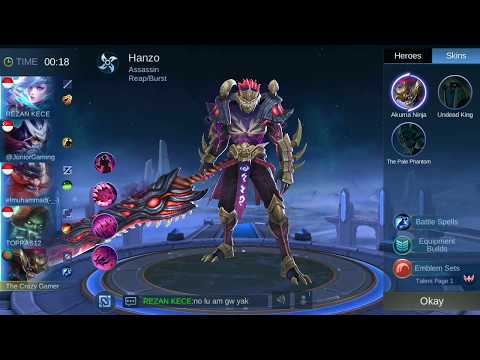 Brutal Killing Machine, Hanzo Perfect Gameplay by arctz Mobile Legends bang bang 2020