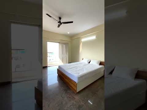 Video thumbnail for K30A601: Fully Furnished 2 BHK Flat for Rent in Hennur | Kots Aube