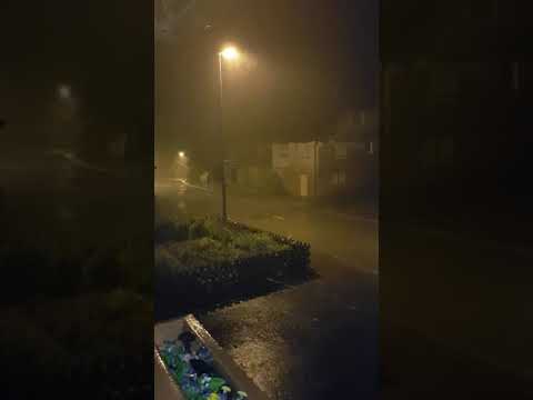 Starkregen in Martinsmoos