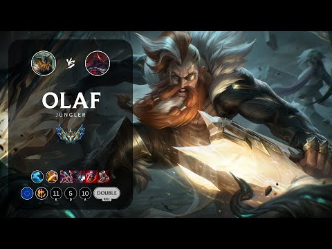 Olaf Jungle vs Sion - EUW Challenger Patch 13.12