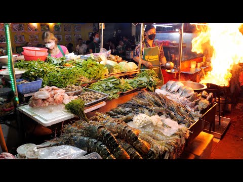 Thệu suất tuyệt vời!Thức Ăn Đường Phố Thái Lan, Hải Sản, Trái Cây |