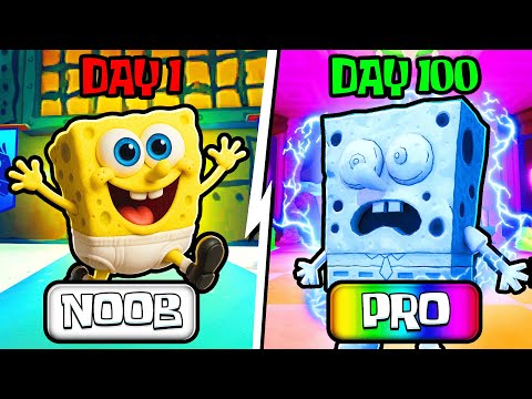 I spent 100 DAYS in SpongeBob Tower Defense...