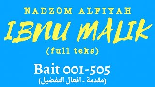 Download lagu TALARAN ALFIYAH IBN MALIK 001 505 Full Teks bagus ... mp3