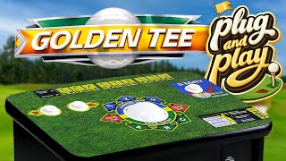 NEW Golden Tee Plug-and-Play | Wireless Multiplayer Golf from New Wave
