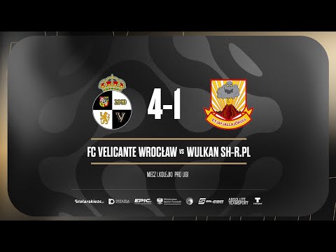 Skrót | FC VELICANTE WROCŁAW - WULKAN SH-R.PL 4:1 | PRO LIGA, Sezon Jesień 2025 - 26.08.2025
