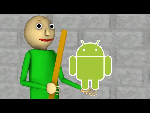 Baldi's Basics In Education 1.3.2 A N D R O I D but with pc textures👑