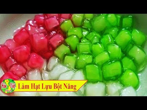 ✅ Làm Chân Trâu Hạt Lựu Bằng Bột Năng NGon Cực Dễ Làm | Hồn Việt Food