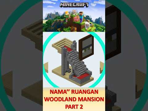 "Mind-Blowing Discovery in Woodland Mansion Part 2 - Minecraft" #clickbait #shorts
