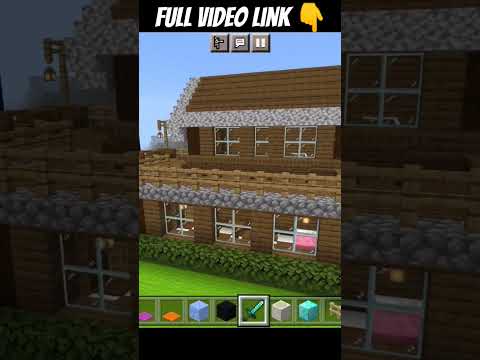 EPIC Minecraft Wooden House Build!