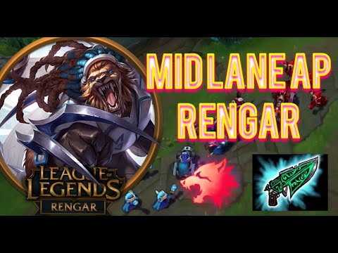 Full Ap Rengar Mid Lane | Finding the New Meta | Preseason Season 9 | Ap is Op