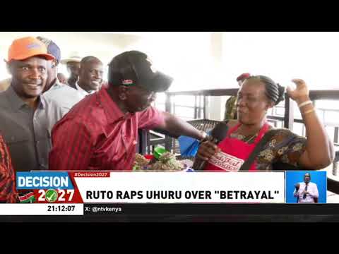 President Ruto renews criticism of Uhuru, accuses him of betraying their political pact