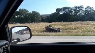 Bad crash on the highway