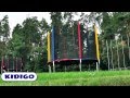 Батут с сеткой Kidigo 244 см
