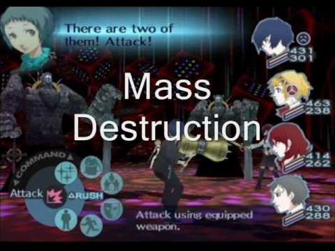 Awesome Video Game Music 100: Persona 3 battle themes part 1