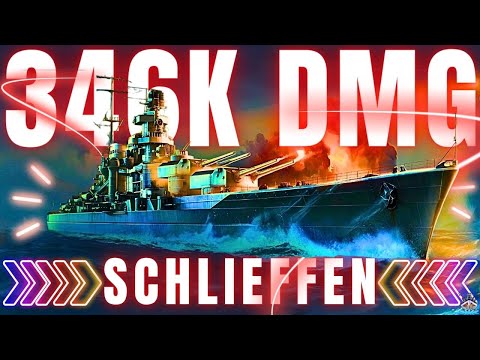 Schlieffen mit 346.000 DMG?! GÖÖRMERNY | 300K Club | World of Warships 🚢