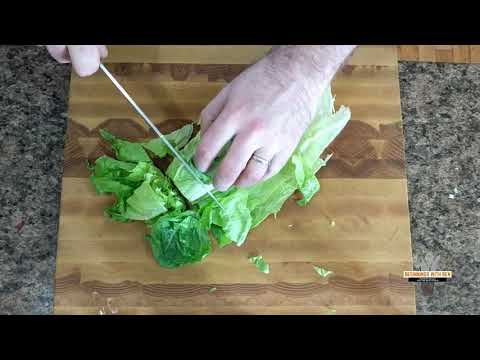 How To Cut Romaine Lettuce Like A Pro