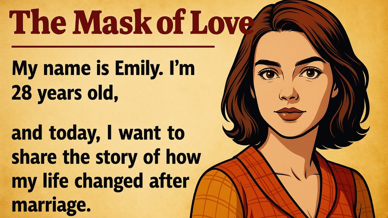 The Mask of Love || The Truth Behind Love - Learn English Through Story 🔥 || Listening Practice ✅
