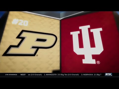 Highlights: Purdue Downs Hoosiers in 5 Sets | Purdue at Indiana | Oct. 9, 2019