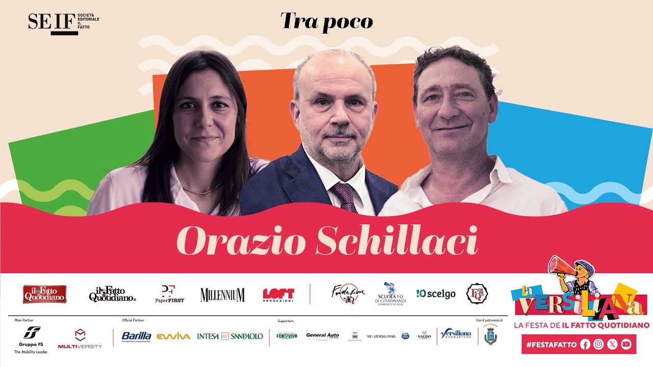 Il ministro della Salute Orazio Schillaci con Martina Castigliani e Alessandro Mantovani