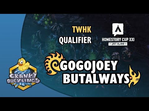 GogojOey vs ButAlways - ZvP | HomeStory Cup XXI: TW/HK Qualifier | EPT StarCraft 2 Tournament